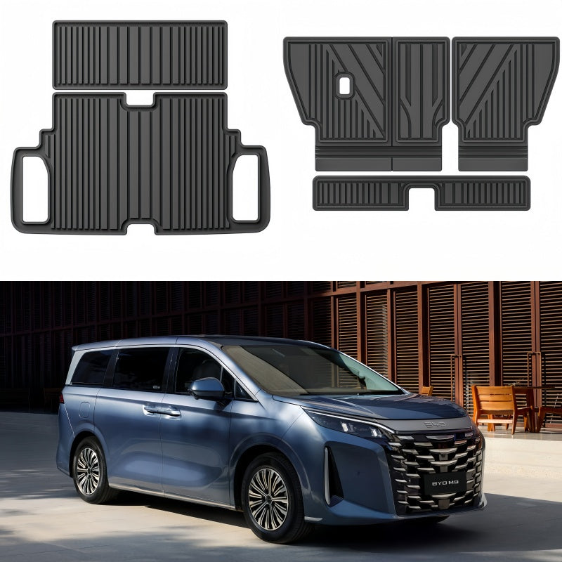 TPE Floor Mats & Trunk Mat for BYD M9