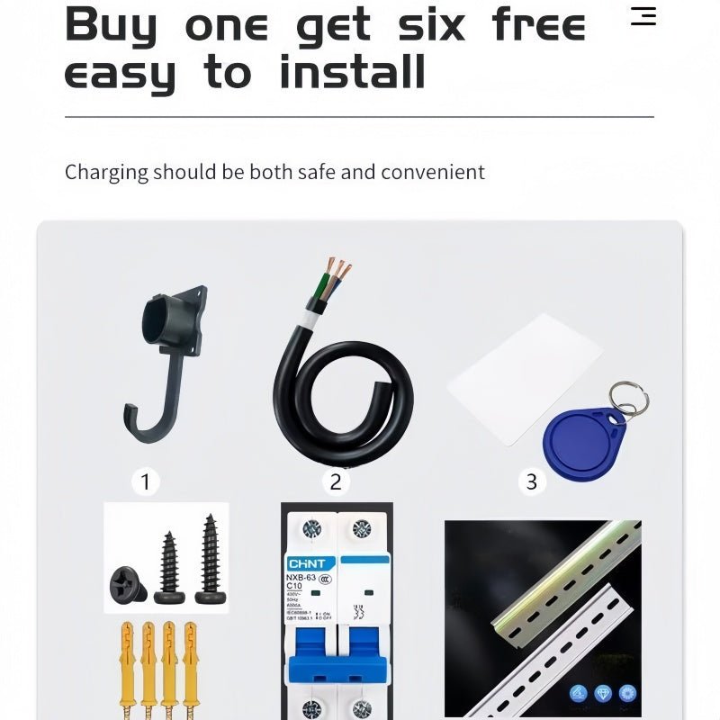 7KW Type 2 / J1772 EV Home Charger for BYD - Nice BYD