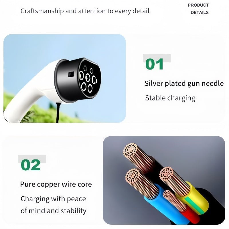 7KW Type 2 / J1772 EV Home Charger for BYD - Nice BYD