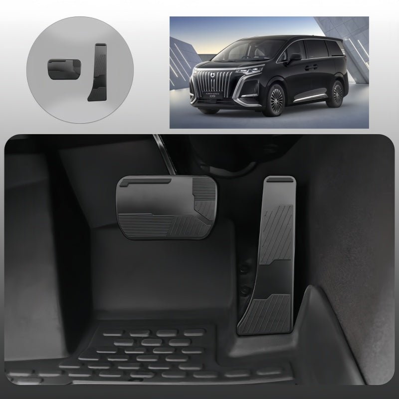 Brushed Aluminum Pedal for BYD M9 & Denza D9 - Nice BYD