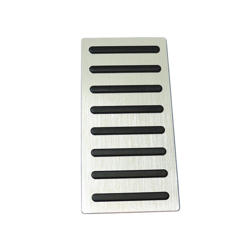 Brushed Aluminum Performance Pedal Covers for BYD - Nice BYD