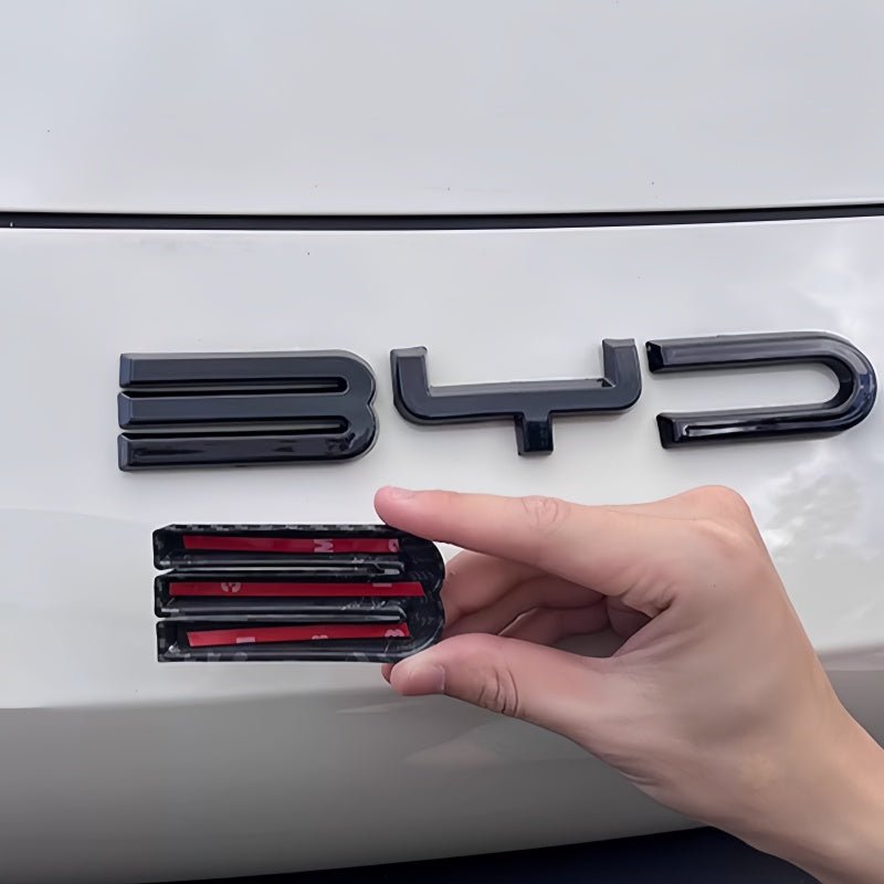 "BYD" Emblem Sticker for Dolphin Surf/Seagull Bumpers - Nice BYD