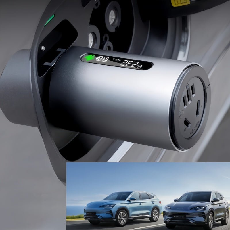 BYD V2L Discharge Adapter Type 2 | 3.3kW Portable Power Outlet