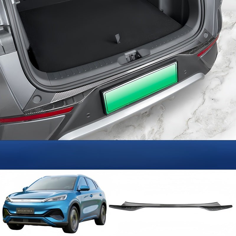 Carbon Fiber Rear Trunk Sill Protector for BYD Atto 3 2023-2026 - Nice BYD