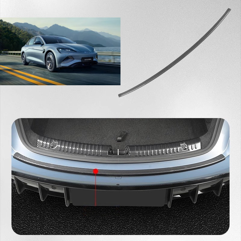 Carbon Fiber Rear Trunk Threshold Strip for BYD Seal - Nice BYD