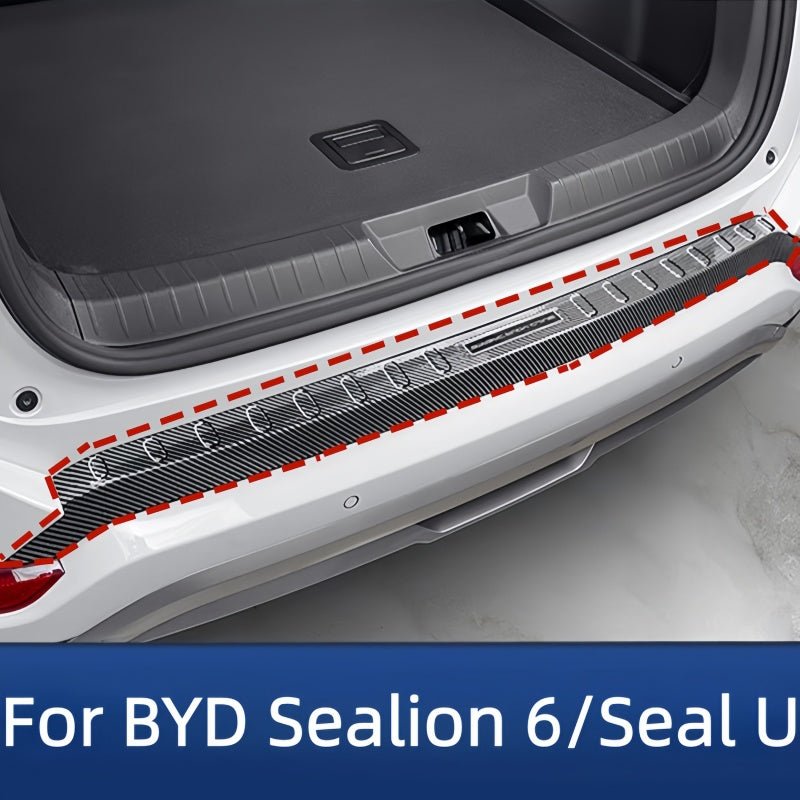 Carbon Fiber Trunk Sill Protector for BYD Sealion 6/Seal U - Nice BYD