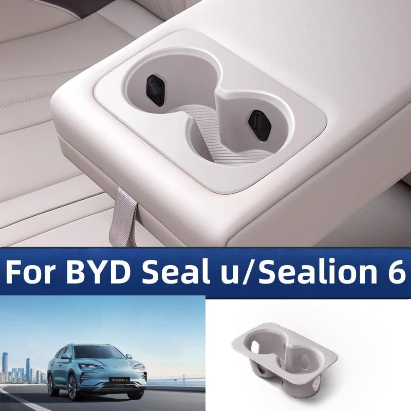 Cup Holder Protector for BYD Seal U/Sealion 6 Rear Armrest Box - Nice BYD
