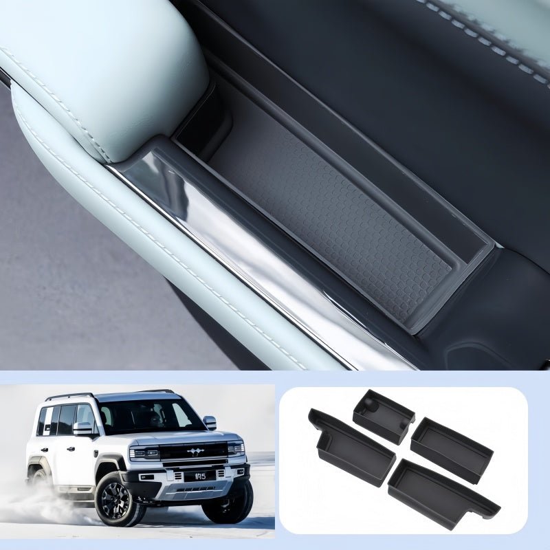 Door Side Storage Organizers for BYD Leopard 5 / Denza B5 (4 Pcs) - Nice BYD