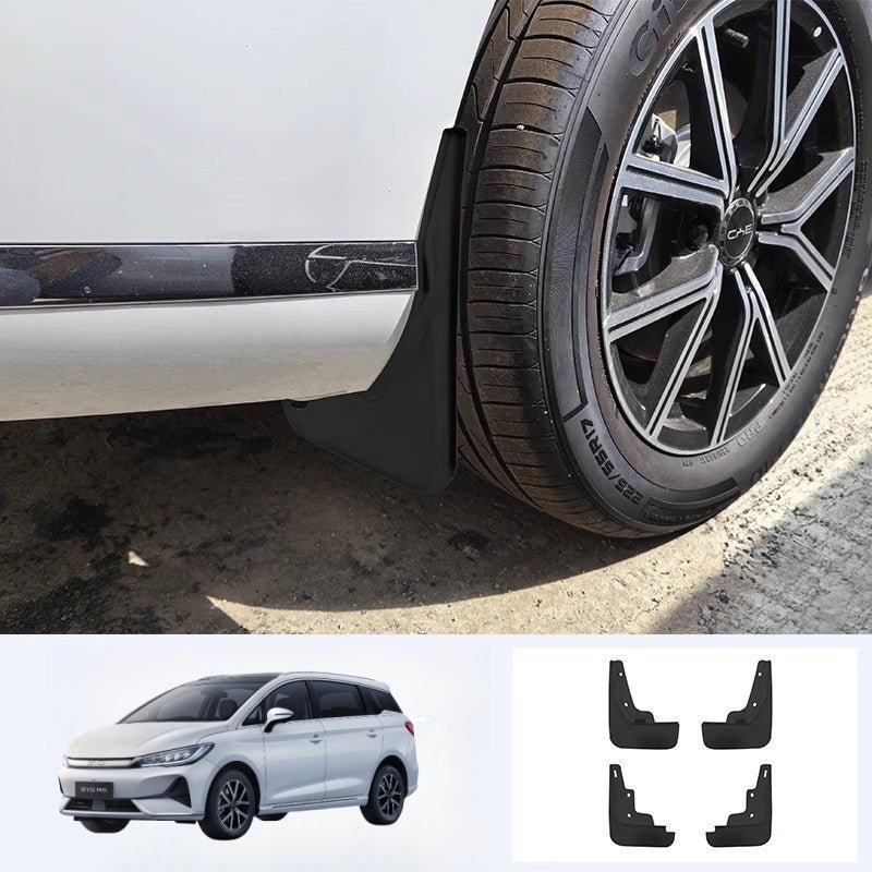 Drill - Free Mudguards for BYD M6 (4 Pcs) - Nice BYD