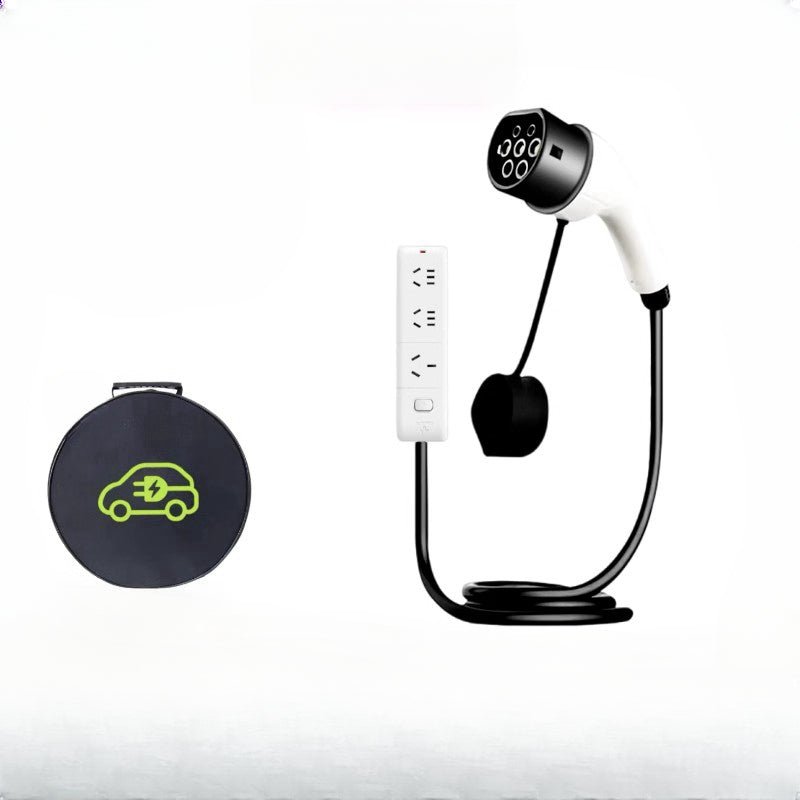 Electric Car Side Discharge Plug Only Suitable for BYD Car EV Type2 13A Charger Cable with EU Socket Outdoor Power Station 3 Ports (Need car supports V2L) - Nice BYD