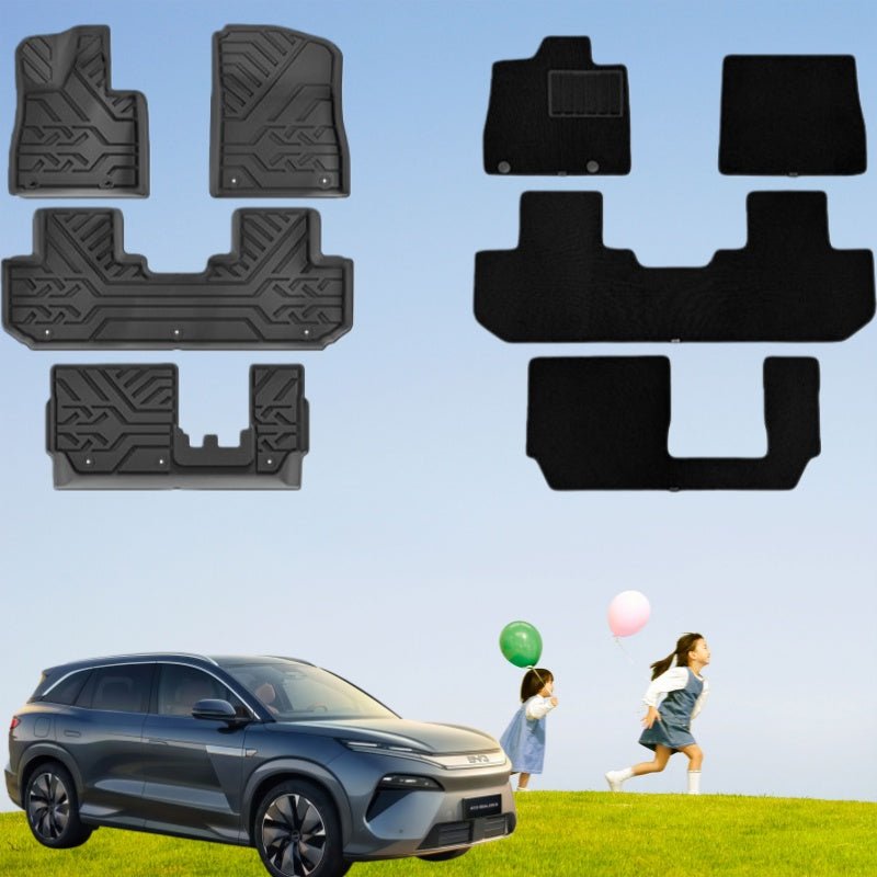 Floor Mats & Trunk Liner Mats for BYD ATTO 8 / Sealion 8 - Nice BYD