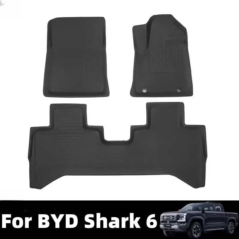 For Australian BYD Shark 6 Rubber Floor Mats & Bed Mat - Nice BYD