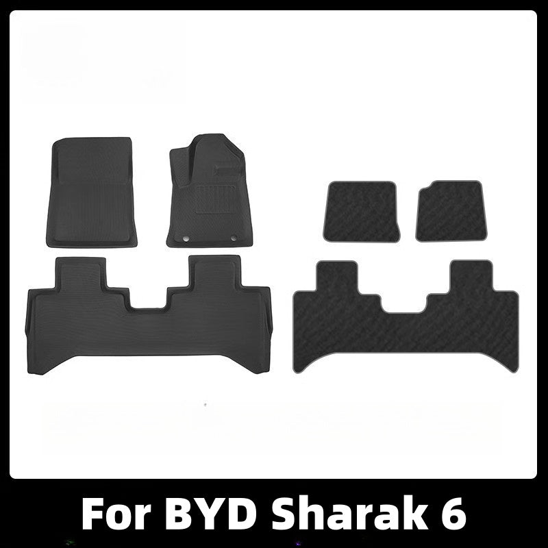 For Australian BYD Shark 6 Rubber Floor Mats & Bed Mat - Nice BYD
