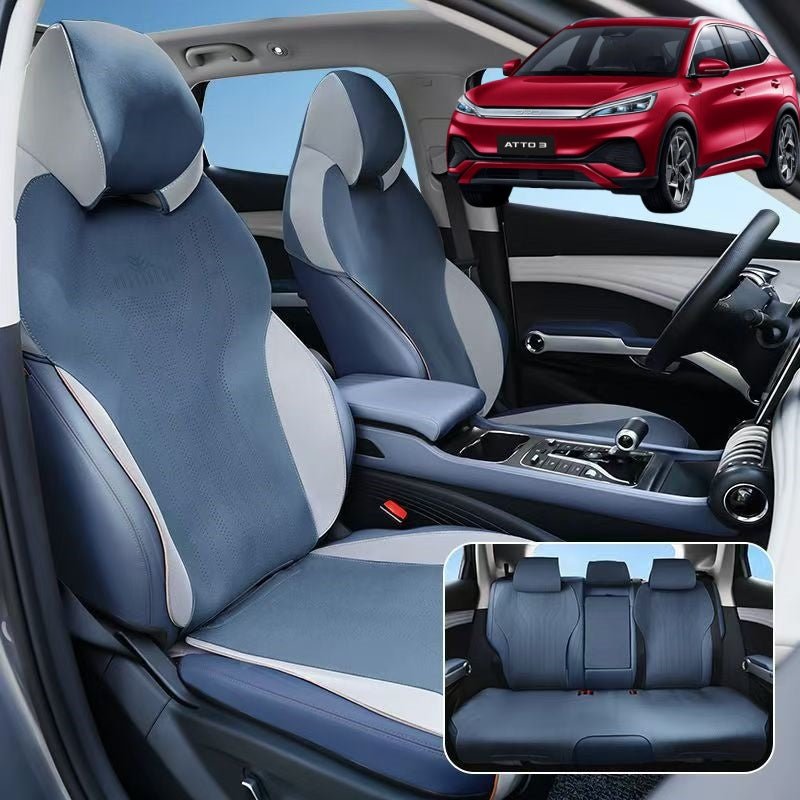 For BYD ATTO 3 Car Seat Imitation Leather Seat Cover/Saddle Pad - Nice BYD