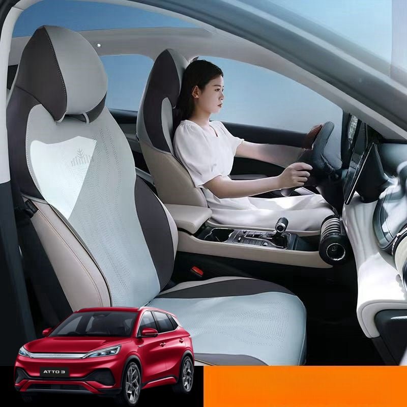For BYD ATTO 3 Car Seat Imitation Leather Seat Cover/Saddle Pad - Nice BYD