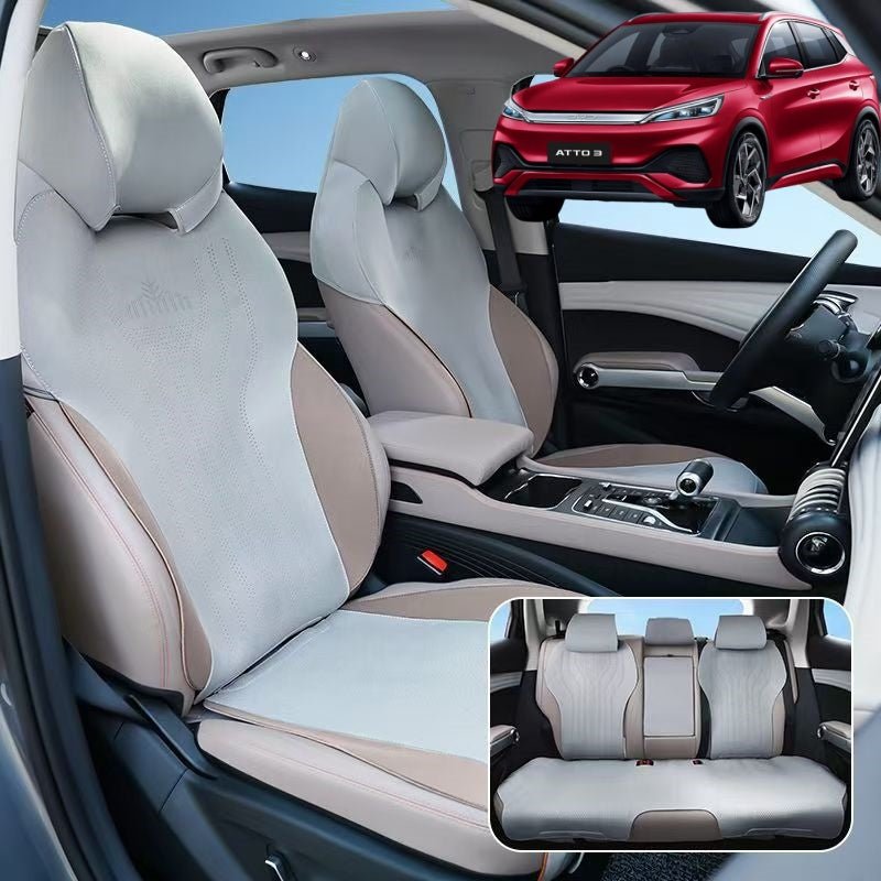 For BYD ATTO 3 Car Seat Imitation Leather Seat Cover/Saddle Pad - Nice BYD