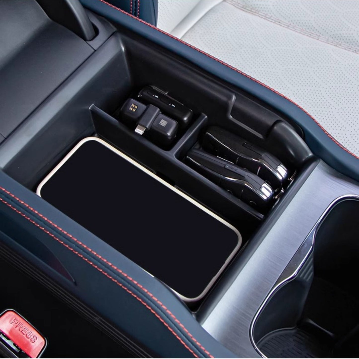 For BYD ATTO 3 Central Control Armrest Box Classification Storage Box - Nice BYD