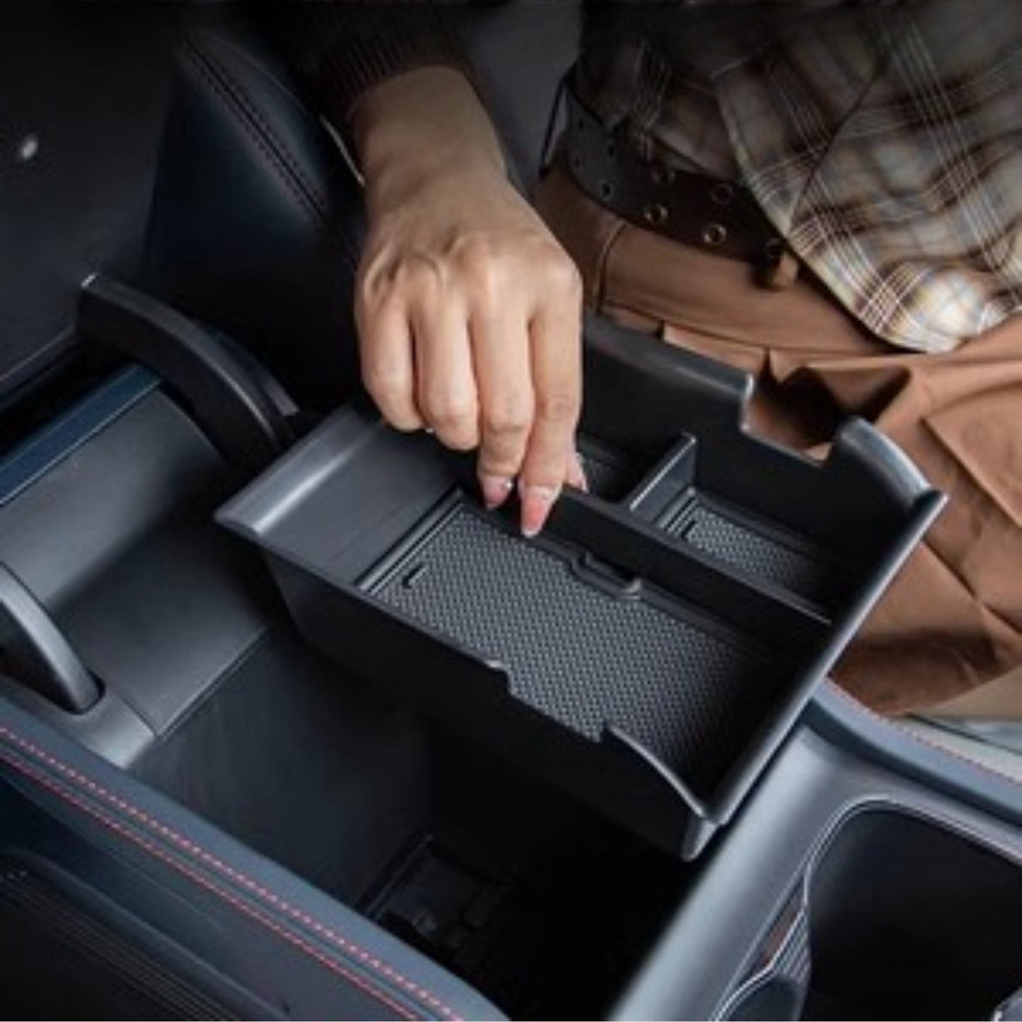 For BYD ATTO 3 Central Control Armrest Box Classification Storage Box - Nice BYD
