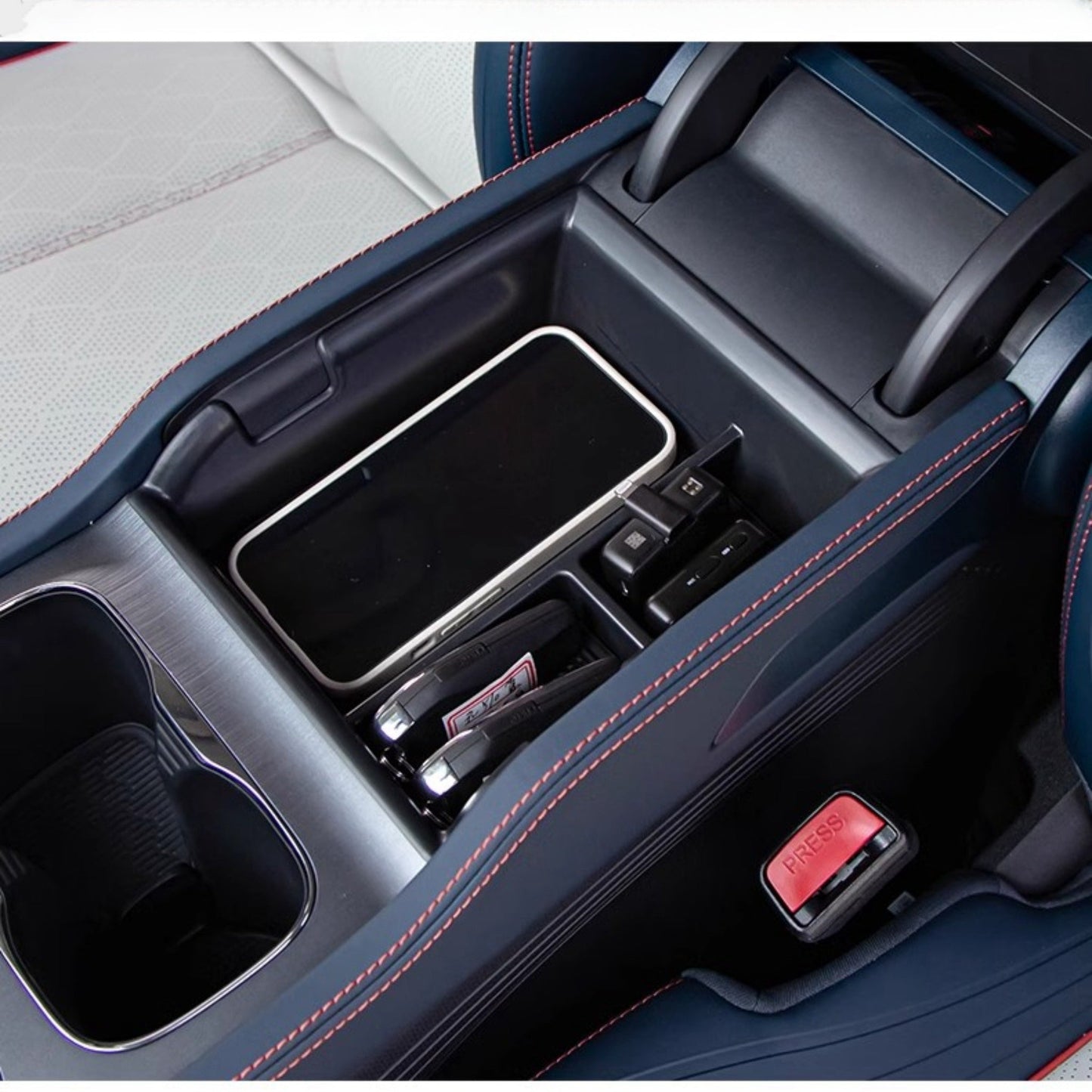 For BYD ATTO 3 Central Control Armrest Box Classification Storage Box - Nice BYD