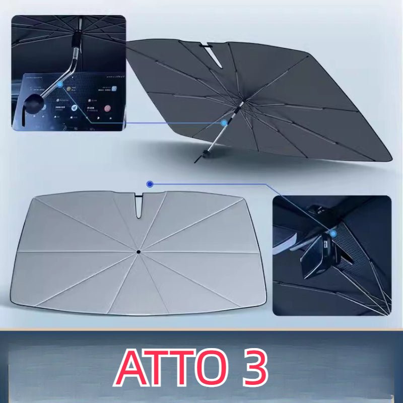 For BYD ATTO 3 / DOLPHIN/SEAL/SEAL U Car Windscreen Sunshade - Nice BYD