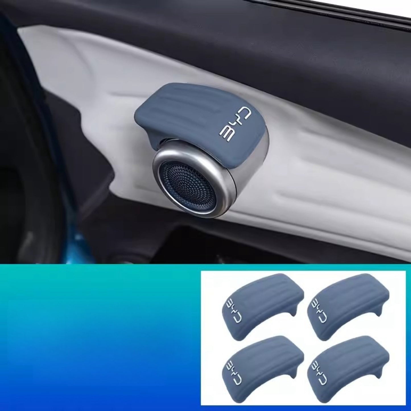For BYD ATTO 3 Door Inner Pull Handle Guard (4 - Piece Set) - Nice BYD