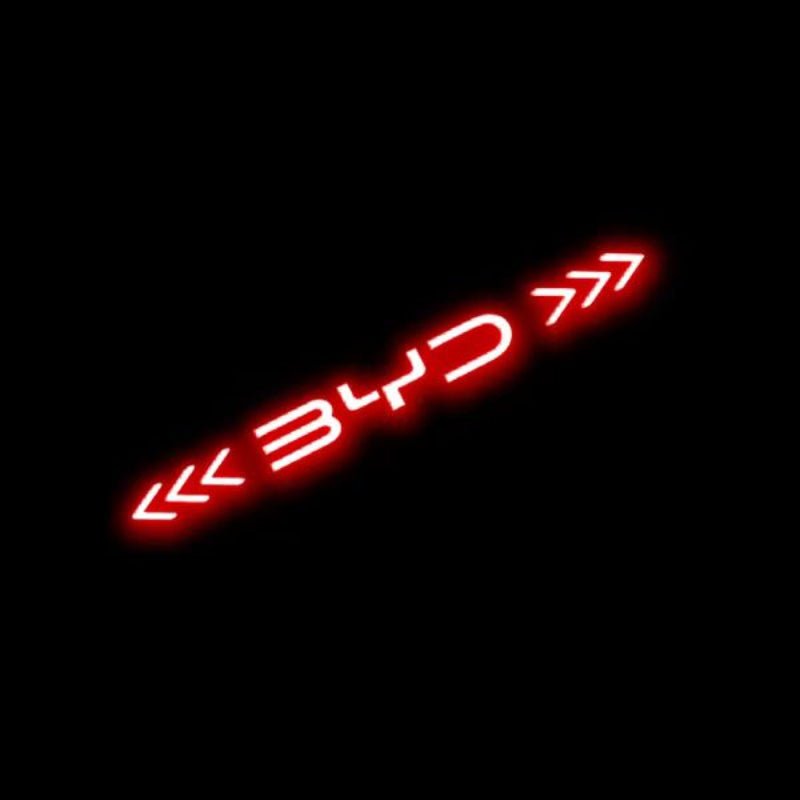 For BYD ATTO 3/DOLPHIN/ SEAL/SEAL U/SONG PLUS Rear Brake Light Warning Sticker - Nice BYD