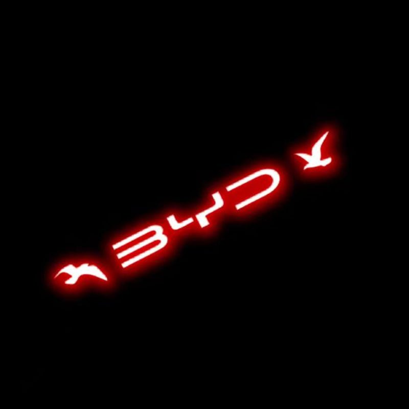 For BYD ATTO 3/DOLPHIN/ SEAL/SEAL U/SONG PLUS Rear Brake Light Warning Sticker - Nice BYD