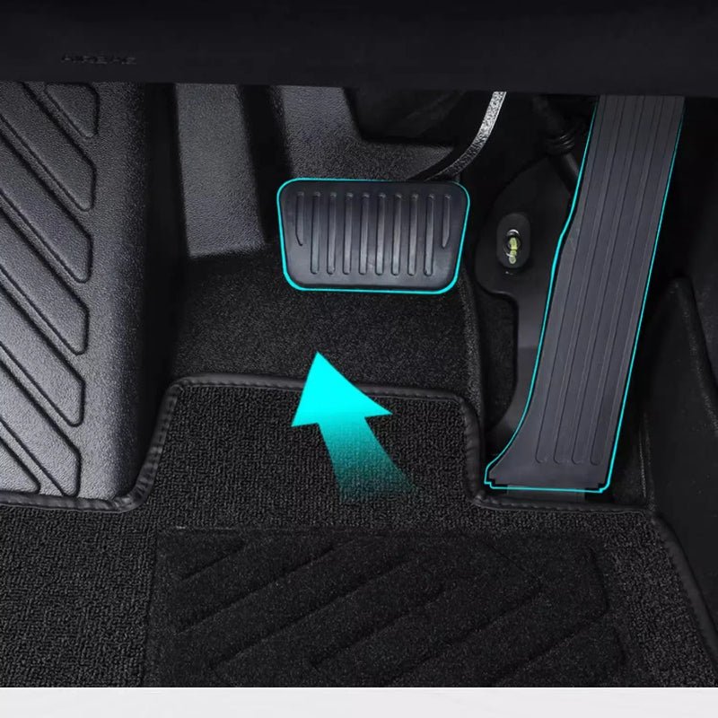 For BYD SEAL Automotive Double Floor Mat ( TPE Floor Mat + Felt Surface ) - Nice BYD