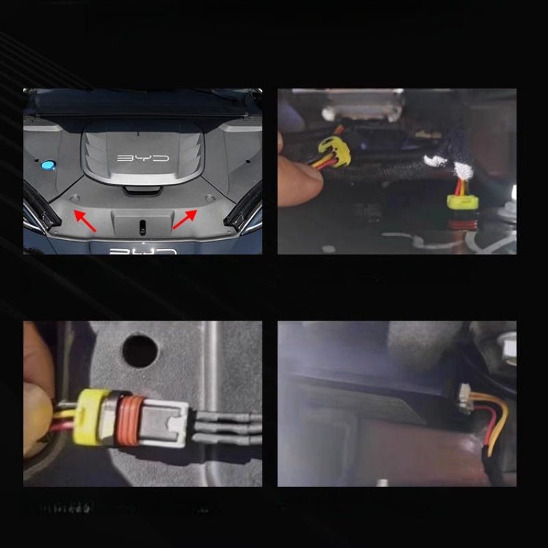 For BYD SEAL Car Front LOGO Steady LED Light Module - Nice BYD