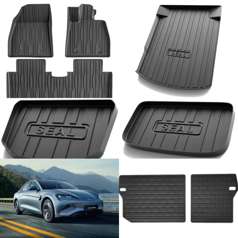 For BYD Seal TPE Rubber Floor Mat & Trunk Mat - Nice BYD
