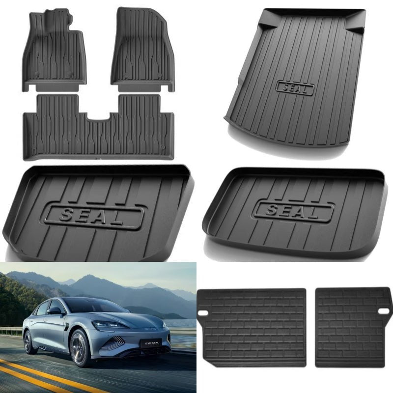 For BYD Seal TPE Rubber Floor Mat & Trunk Mat - Nice BYD