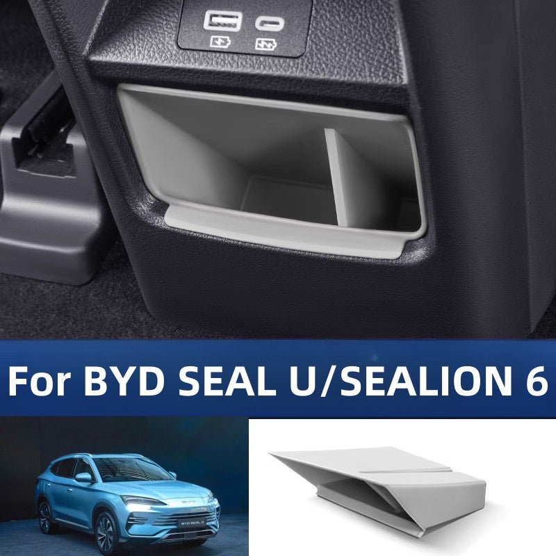 For BYD SEAL U/SEALION 6 Car Armrest Rear Storage Box - Nice BYD