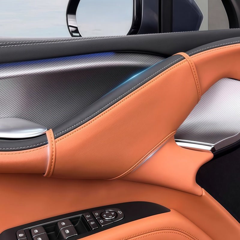 For BYD Sealion 7 Leather Door Handle(Up) Cover - Nice BYD
