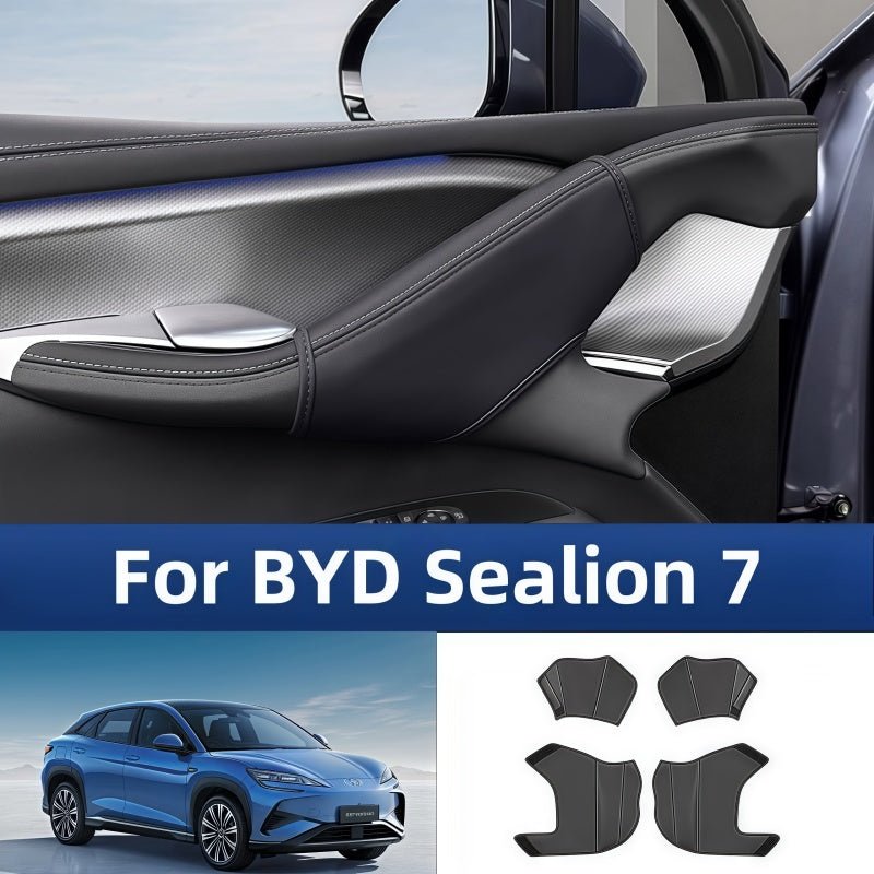 For BYD Sealion 7 Leather Door Handle(Up) Cover - Nice BYD