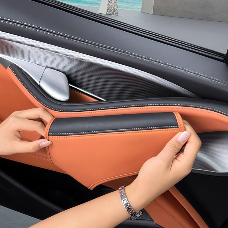 For BYD Sealion 7 Leather Door Handle(Up) Cover - Nice BYD
