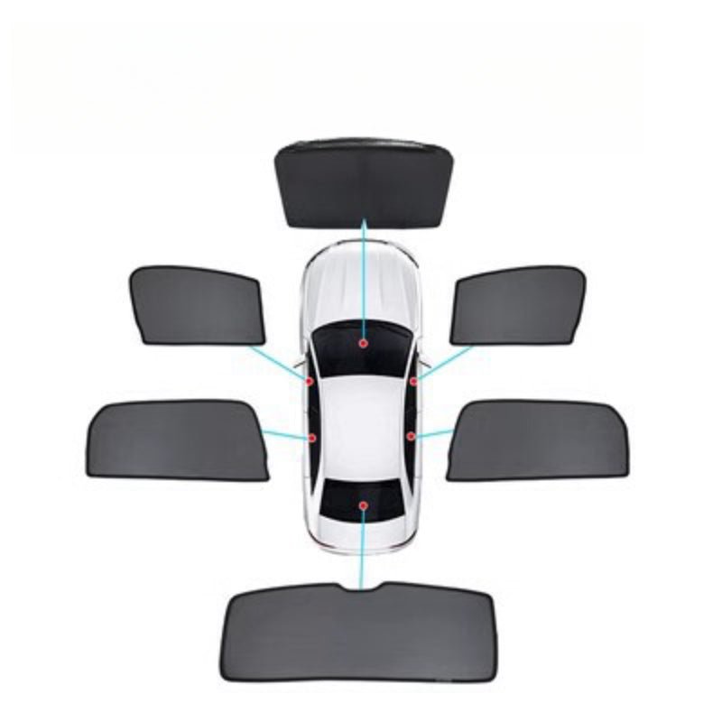 For BYD Sealion 7 MagiShade – Instant Magnetic Sun Shield - Nice BYD