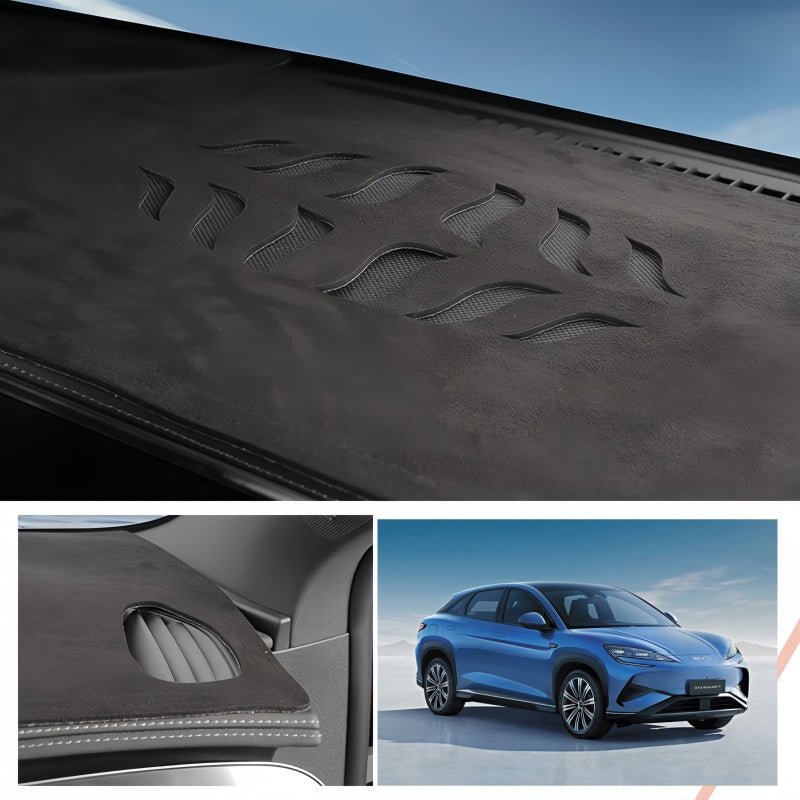 For BYD Sealion 7 Ultra - Fiber Leather Dashboard Sun Shield - Nice BYD