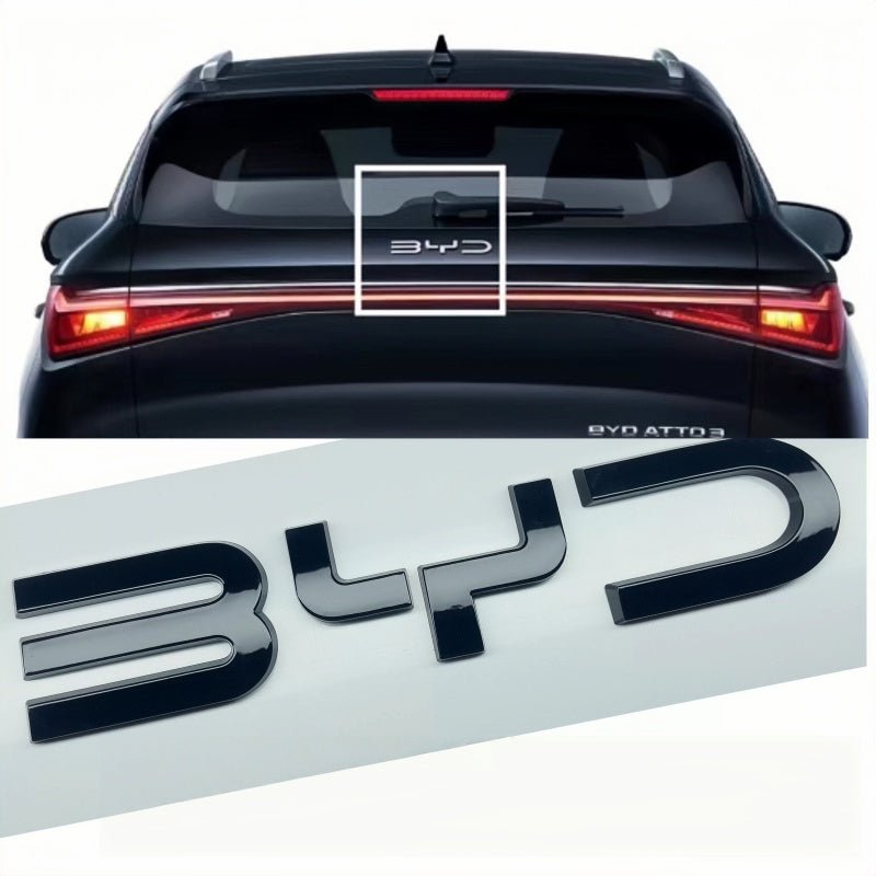 Front & Rear Badges Logo for BYD ATTO 3 - Nice BYD