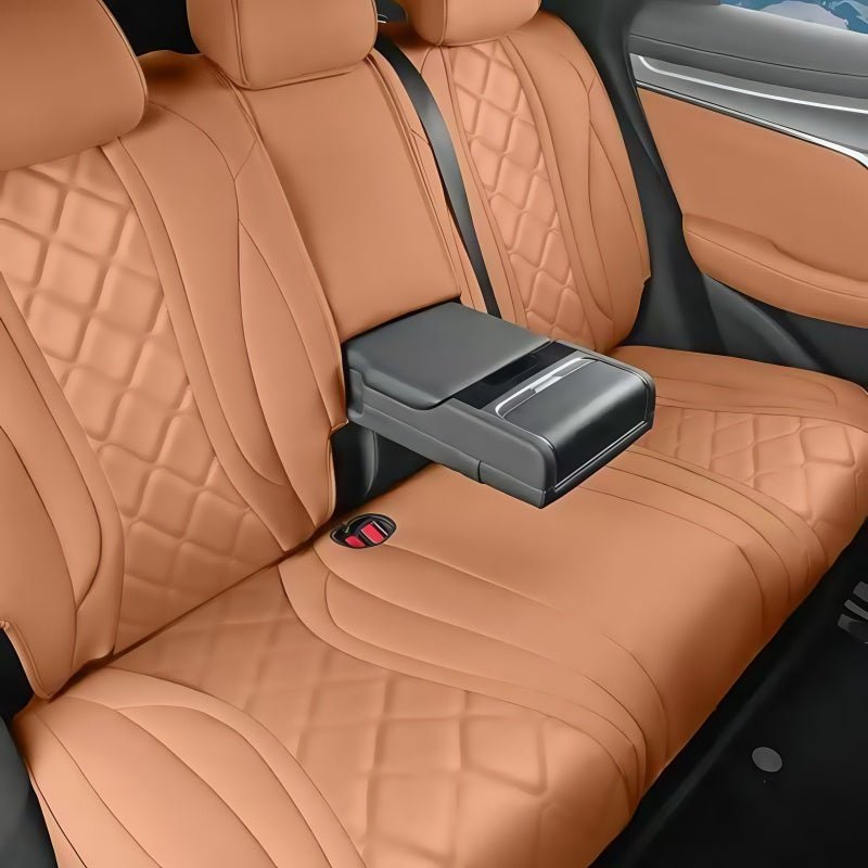 Full - Coverage Leather Seat Covers for BYD Sealion 7 - Nice BYD