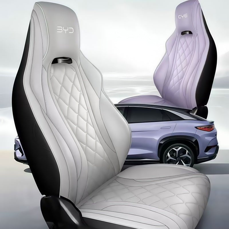 Full - Coverage Leather Seat Covers for BYD Sealion 7 - Nice BYD