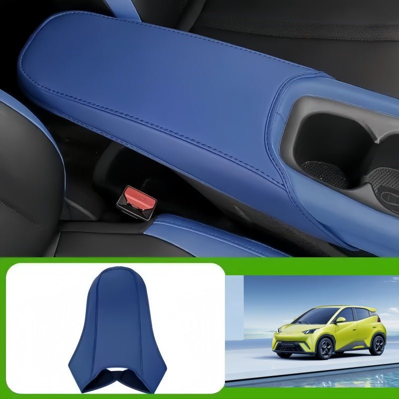 Leather Center Console Armrest Cover for BYD ATTO 1 - Nice BYD