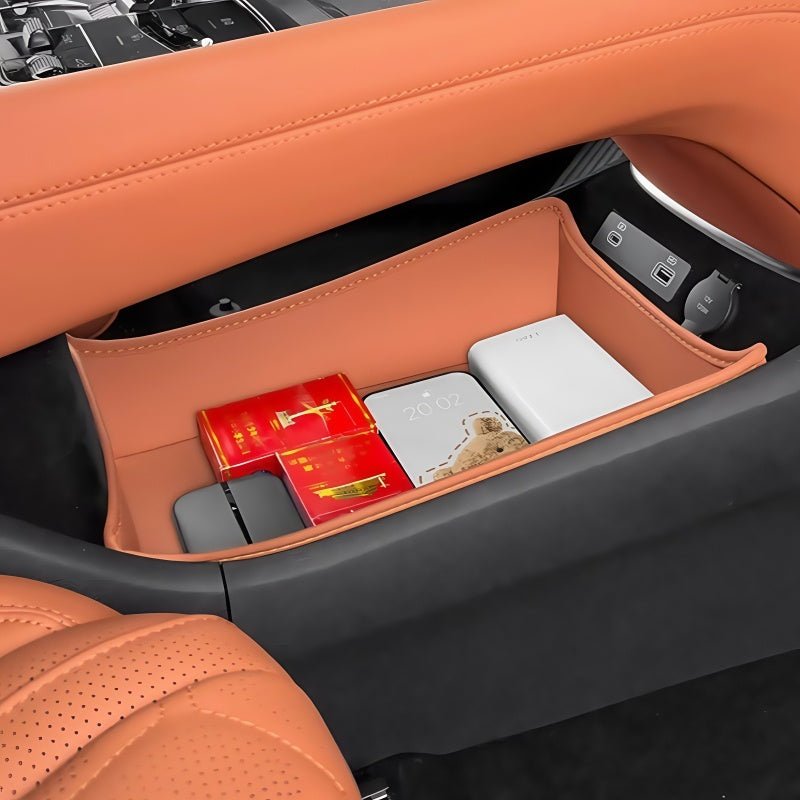 Leather Console Lower Storage Box for BYD Sealion 7 - Nice BYD