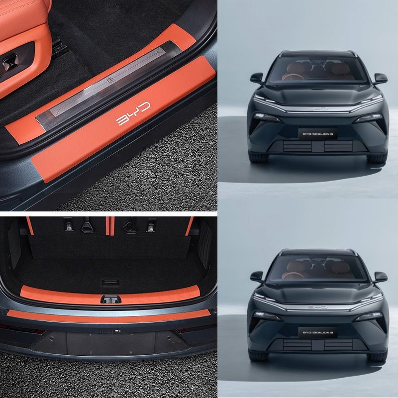 Protecteur de seuil de porte en cuir pour BYD Sealion 8 / ATTO 8 - Nice BYD