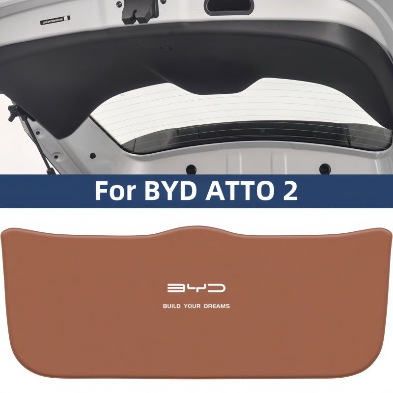 Leather Trunk Kick Guard for BYD ATTO 2 - Nice BYD