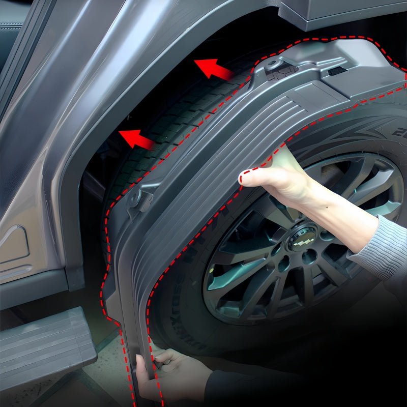 No - Drill Mud Flaps Set for BYD Leopard 5 & Denza B5 - Nice BYD
