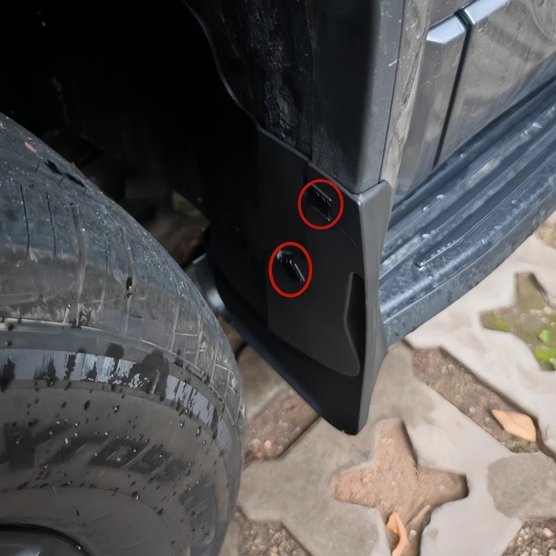 No - Drill Mud Flaps Set for BYD Leopard 5 & Denza B5 - Nice BYD