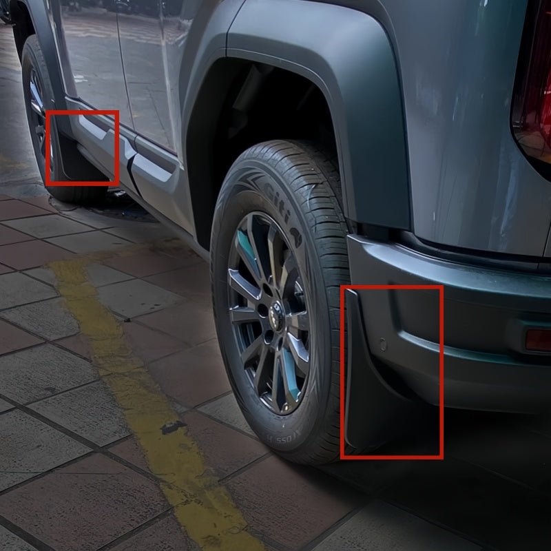No - Drill Mud Flaps Set for BYD Leopard 5 & Denza B5 - Nice BYD
