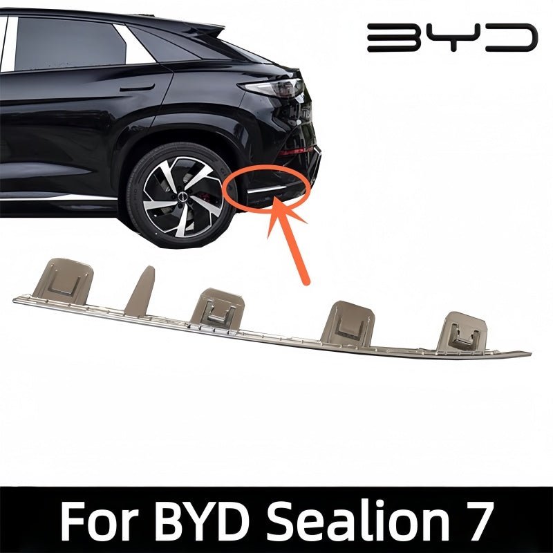 OEM BYD Sealion 7 Rear Bumper Trim Chrome Strip - Nice BYD