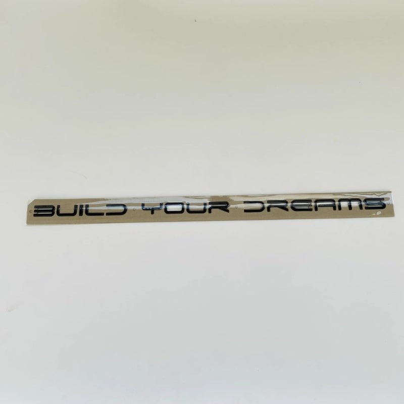 Rear Bumper Glossy Black Badges LOGO for 2024 BYD Seal - Nice BYD