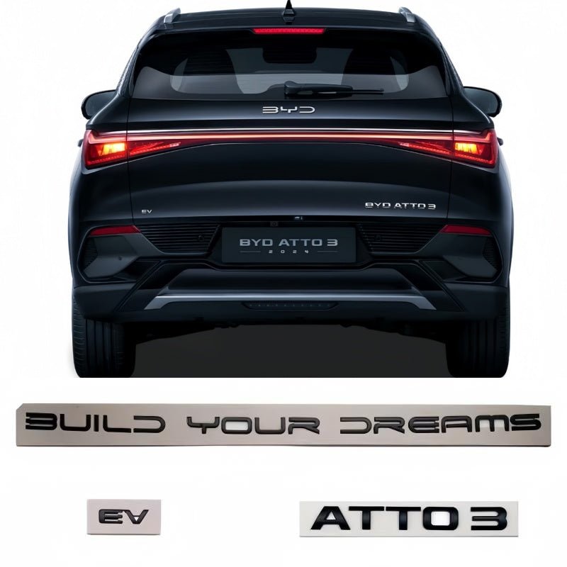 Rear Bumper Replacement Badge for BYD ATTO 3 - Nice BYD